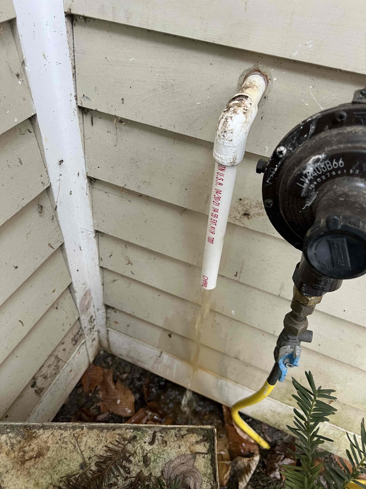 Arrived onsite to investigate a frozen condensate line on a Viessmann propane boiler. The condensate line was run outside and had frozen; the homeowner had temporarily routed it into a bucket and was emptying it daily. With the customer’s approval, I thawed the 1/2” PVC drain and reconnected the condensate line back into it. Verified proper operation, and the system is working correctly at this time.

I recommend installing a new condensate line, surface-mounted above the entry door and routed into the washing machine drain in the adjacent room. I will provide an estimate and follow up.