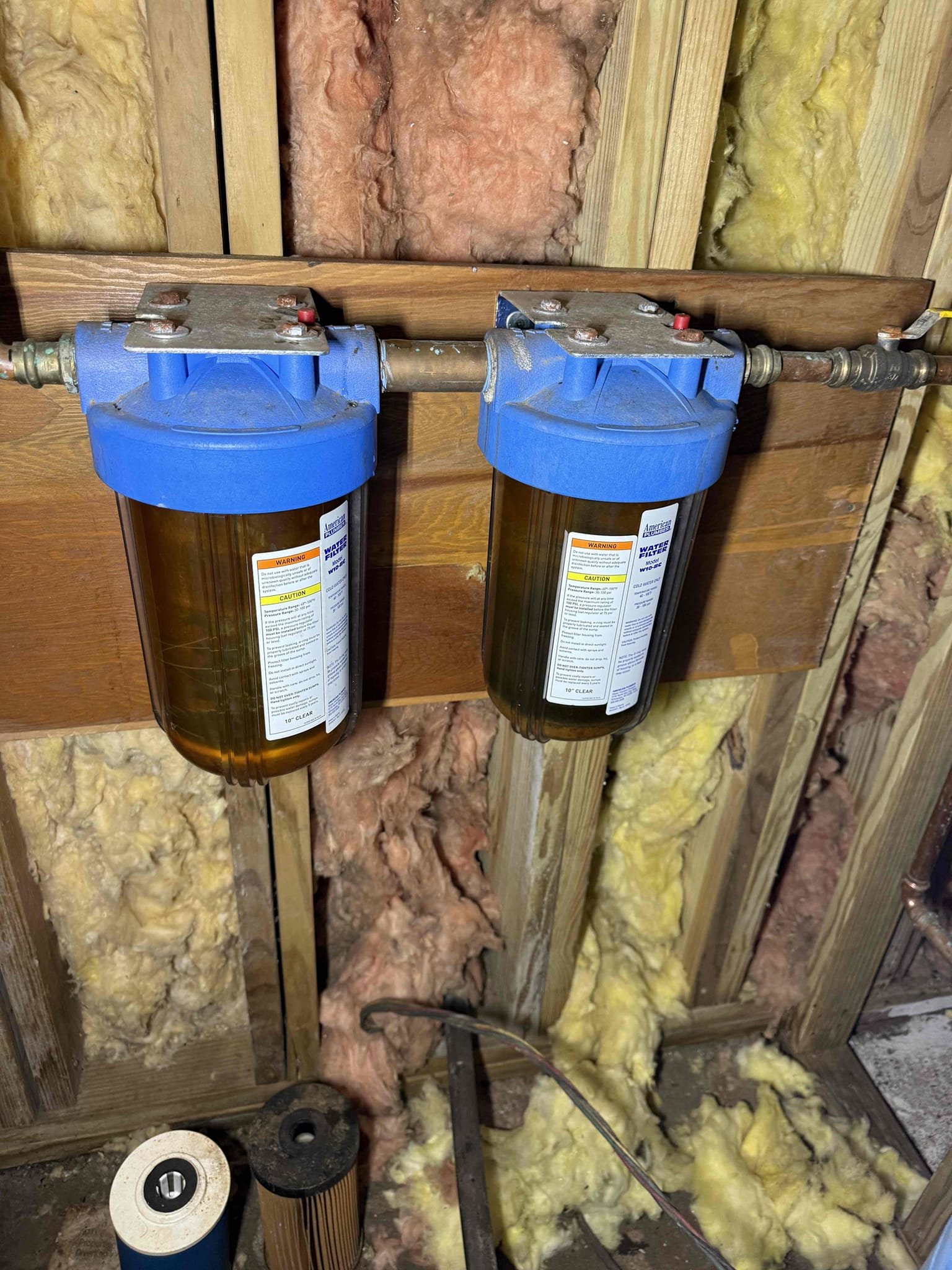 Due to the heat being shut off, the home’s water lines had frozen and were not supplying water at the time of service. Our scope of work included using a blast heater to carefully and safely attempt to thaw the frozen water lines. The affected areas were closely monitored during the thawing process to gradually restore water flow while minimizing the risk of pipe damage or leaks. Once thawing was completed, the plumbing system was checked for proper operation and inspected for any visible signs of leaks or compromised piping. Because the home will remain without heat until Monday, antifreeze was added to all traps and toilets to help prevent freezing and potential damage.