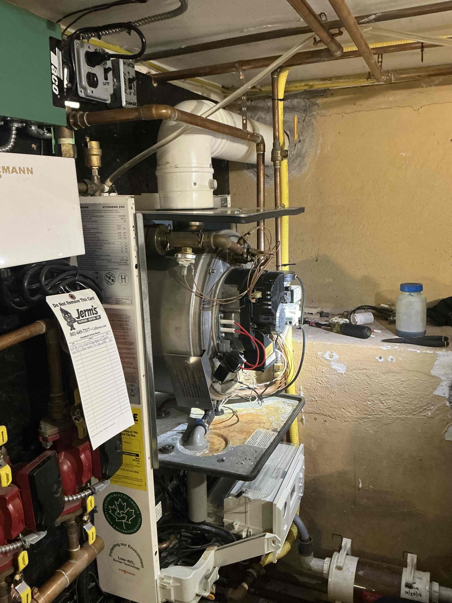 Looked at replacing boiler