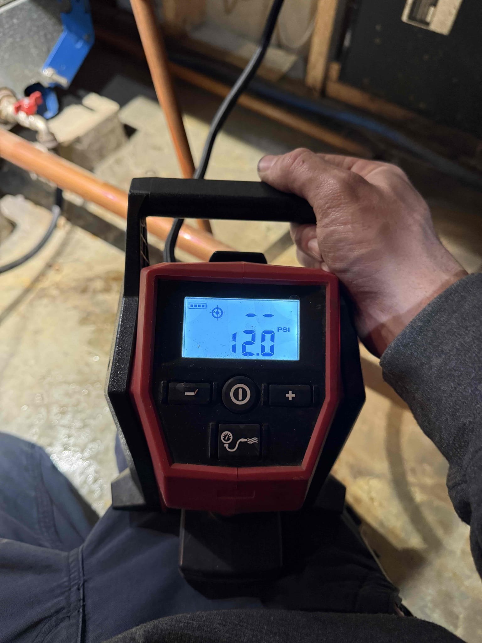 Performed annual preventive maintenance on the oil-fired boiler system, including a comprehensive inspection and testing of all safety controls, combustion components, and operating systems to verify safe and efficient operation in accordance with manufacturer specifications. Replaced the oil nozzle, oil filter, and pump strainer. Oil line was plugged with sludge, we used a push pull pump to remove sludge. Conducted a combustion analysis and draft test to confirm proper burner performance and venting. Rebuilt the air scoop assembly to restore proper air elimination and ensure the hydronic system is free of trapped air for optimal operation.

At the customer’s request, we will return in the spring to evaluate the attic air handler system. 