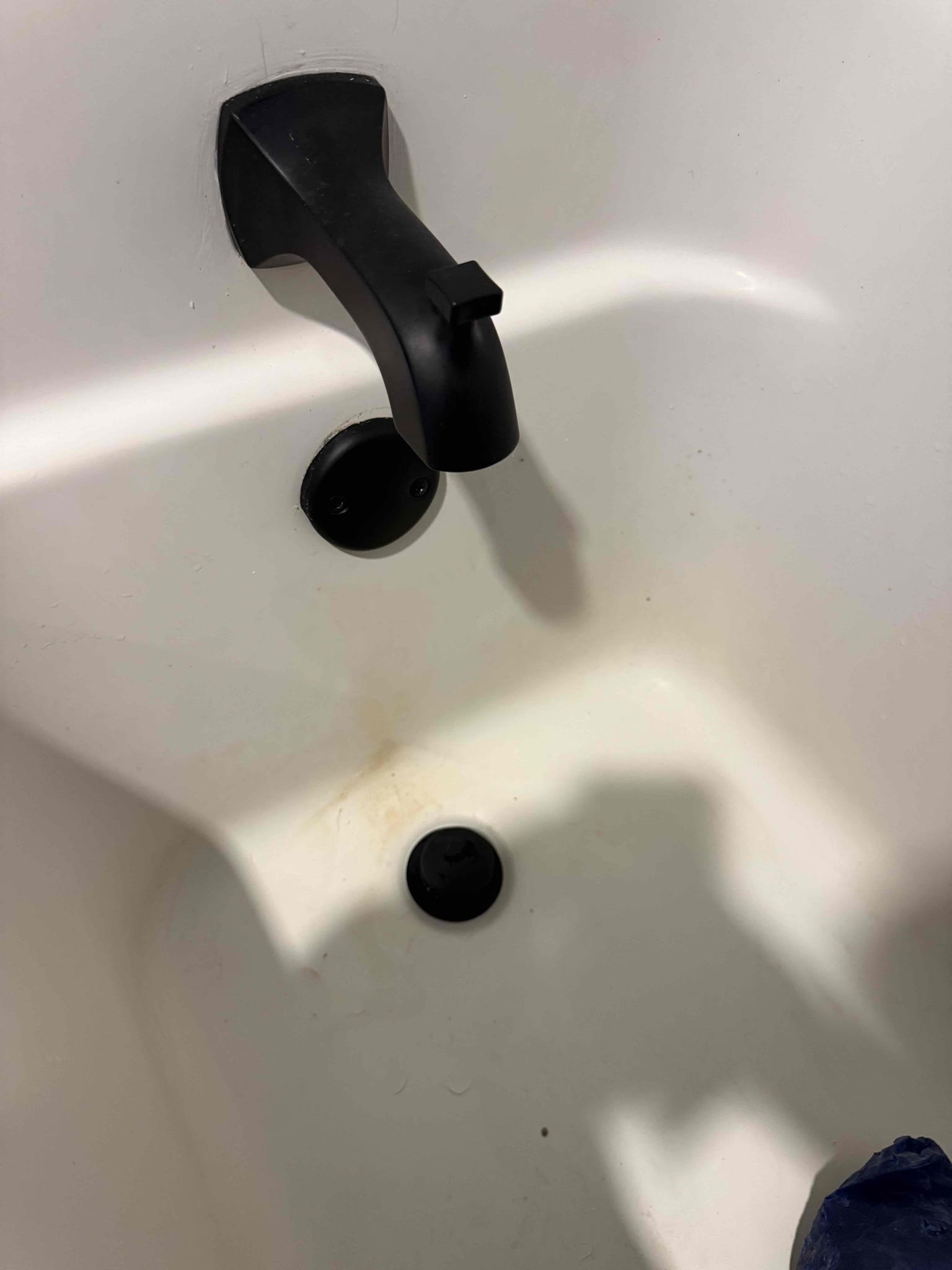 
Upon inspection, it was determined that the drainage system was leaking due to the trap not being properly connected. We cut and modified the existing trap arm as needed to achieve proper alignment, removed the improperly installed components, and installed a new correctly sized P-trap. The new trap was securely reattached to the existing drain line and fixture drain to create a tight, code-compliant connection. After completing the repair, the drainage system was thoroughly tested to confirm proper flow and to ensure there were no leaks present. 