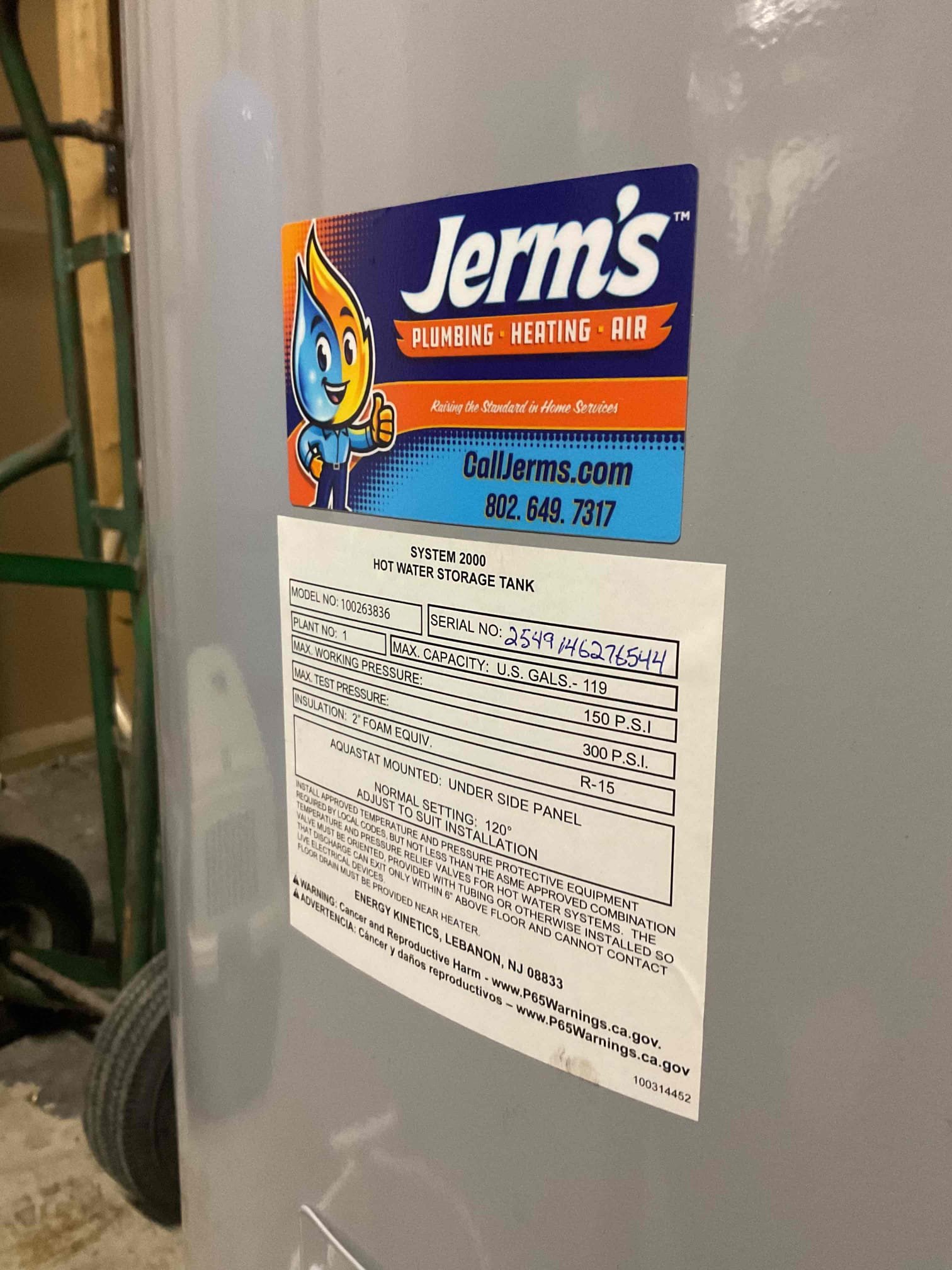 This project included the complete removal and replacement of the existing outdated boiler and domestic water heater with new equipment. All near-boiler piping and wiring were upgraded to ensure safe, reliable, and code-compliant operation. The supply and return manifolds were replaced to improve system performance and overall heat distribution. A scale prevention device and thermostatic mixing valve were installed on the new water heater to enhance longevity and provide consistent water temperature control. The water heater tank temperature was set to 140°F, and the mixing valve was calibrated to 4.5, delivering 120°F water to all fixtures for optimal safety and comfort.

All heating zones were thoroughly purged to remove trapped air, ensuring proper circulation and balanced heat distribution throughout the system. System flow and operation were verified to confirm each zone is functioning as designed. A boiler treatment inhibitor was added to the system to help prevent corrosion and 