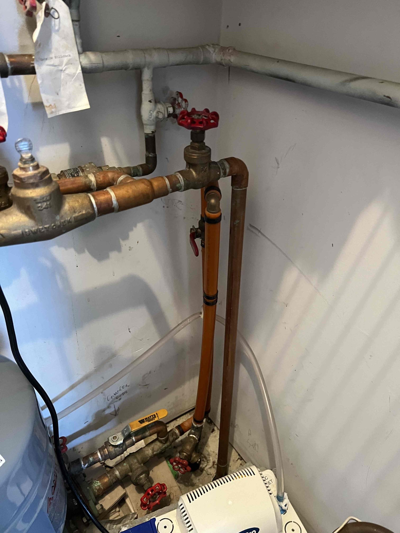 Arrived onsite to investigate high water usage believed to be caused by a leaking heat pipe. These condominiums have a known history of heat pipe leaks due to the piping being embedded in concrete and deteriorating over time. During a thorough evaluation, I identified the leak as originating from Zone A and shut that zone off. I discussed options to provide heat to the affected areas. The customer requested a mini-split consultation, and we will contact them to schedule.