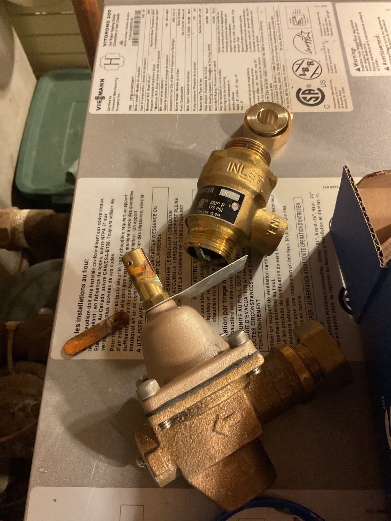 Returned from the previous visit to complete the installation of a new boiler feed valve. The new valve was properly installed and adjusted to ensure the boiler maintains the correct water pressure for safe and efficient operation. After installation, the system was tested and confirmed to be functioning properly at the time of service.