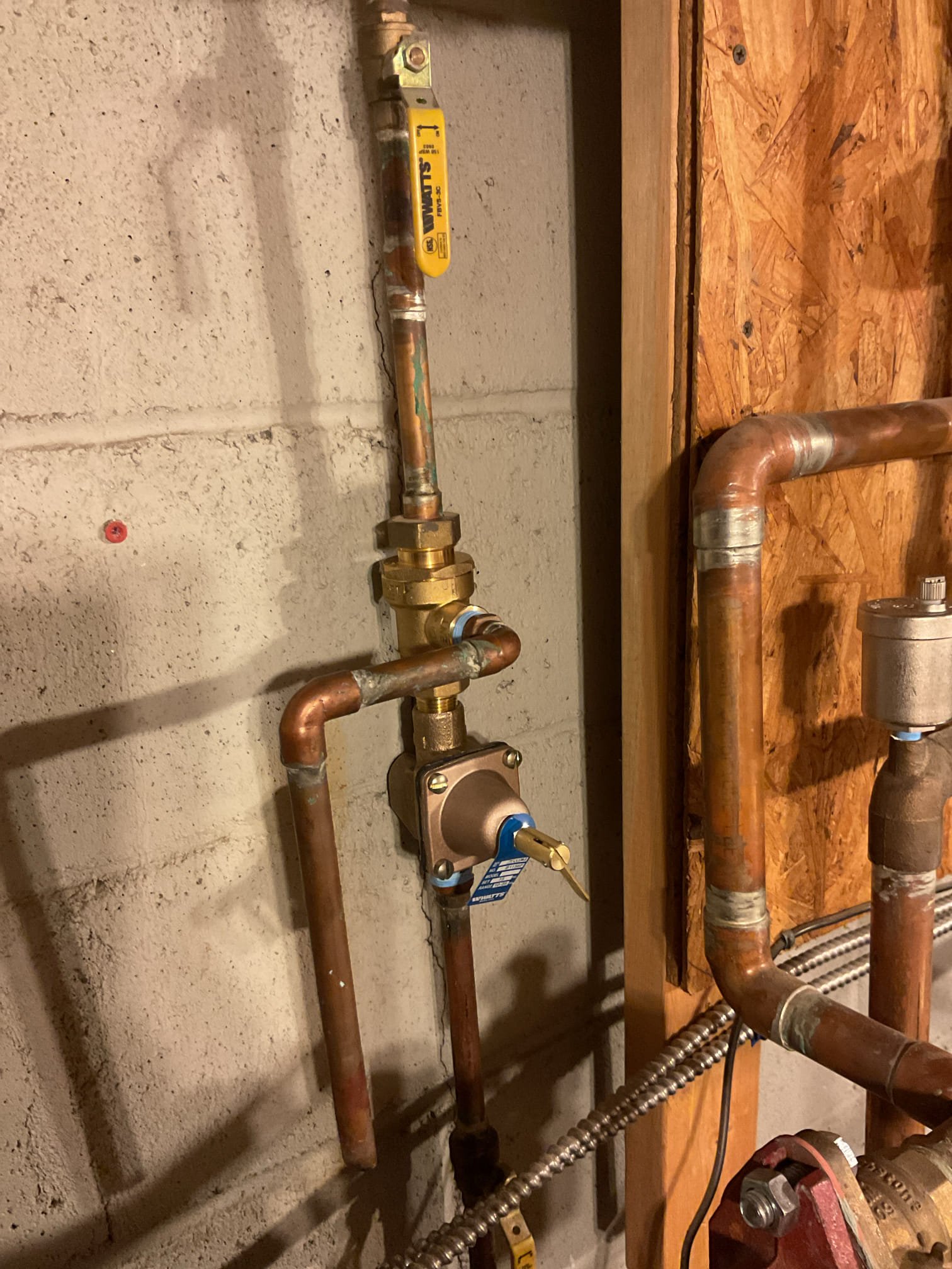 Returned from the previous visit to complete the installation of a new boiler feed valve. The new valve was properly installed and adjusted to ensure the boiler maintains the correct water pressure for safe and efficient operation. After installation, the system was tested and confirmed to be functioning properly at the time of service.