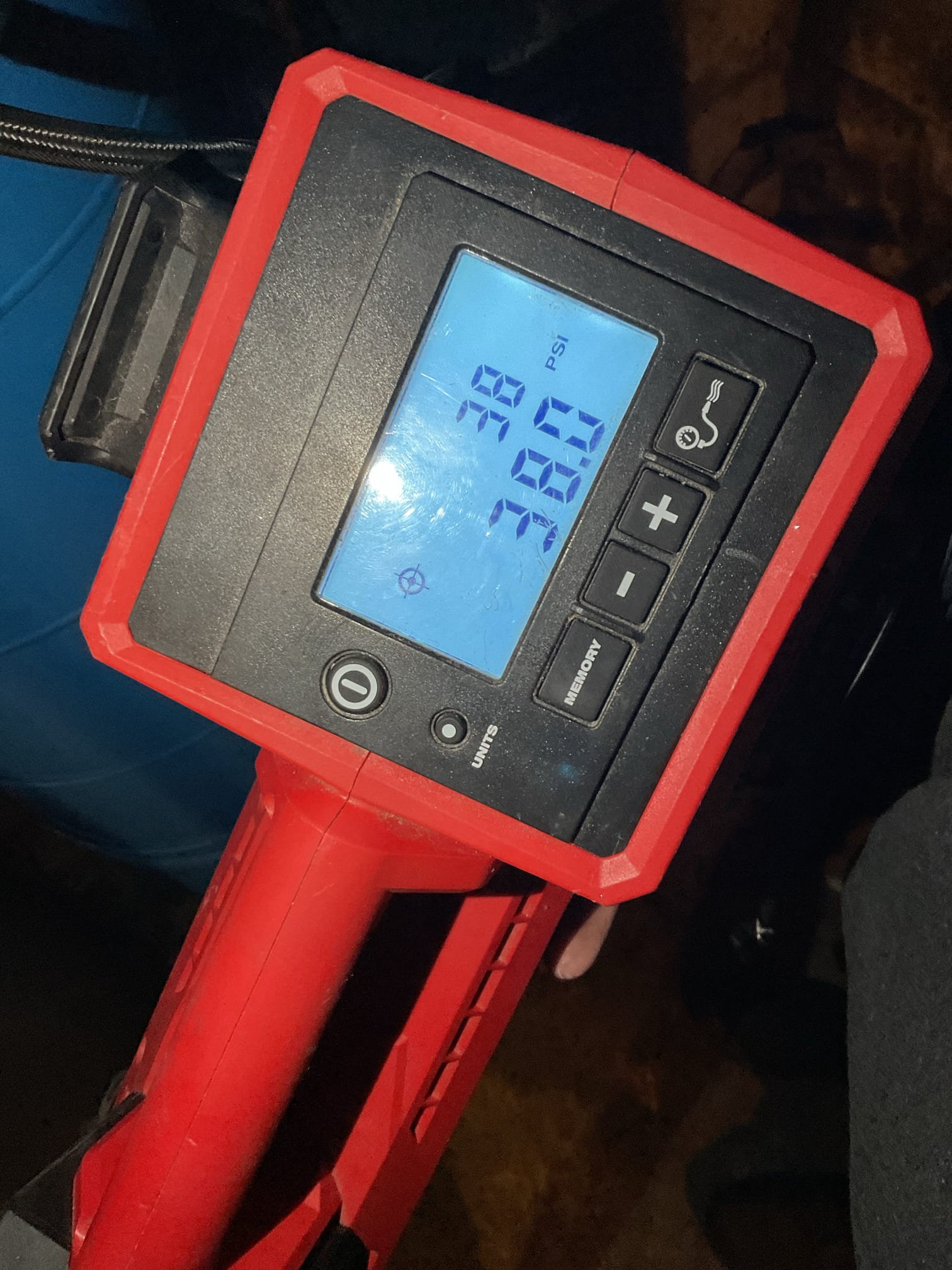 The existing 32-gallon pressure tank had failed and was no longer operating properly. We will replace it with a new Well-X-Trol pressure tank to restore reliable water pressure and improve overall system performance. During the previous visit, we confirmed the tank had completely failed: after draining the system, the bladder pressure measured 3 PSI (should be 38 PSI), and the tank was fully waterlogged. The tank pressure was temporarily increased to 28 PSI until replacement could be completed.

2/20 — Installation Visit
We returned to install the new 32-gallon Well-X-Trol pressure tank, reusing the existing tank tee and assembly. Power to the system was shut off and the system was fully drained. The tank union was disconnected and the failed tank was removed; due to being completely waterlogged, the tank was plugged for transport to prevent water leakage inside the home. The new tank was prepared by removing the pre-threaded extension and installing the existing tee union. Silicone lu
