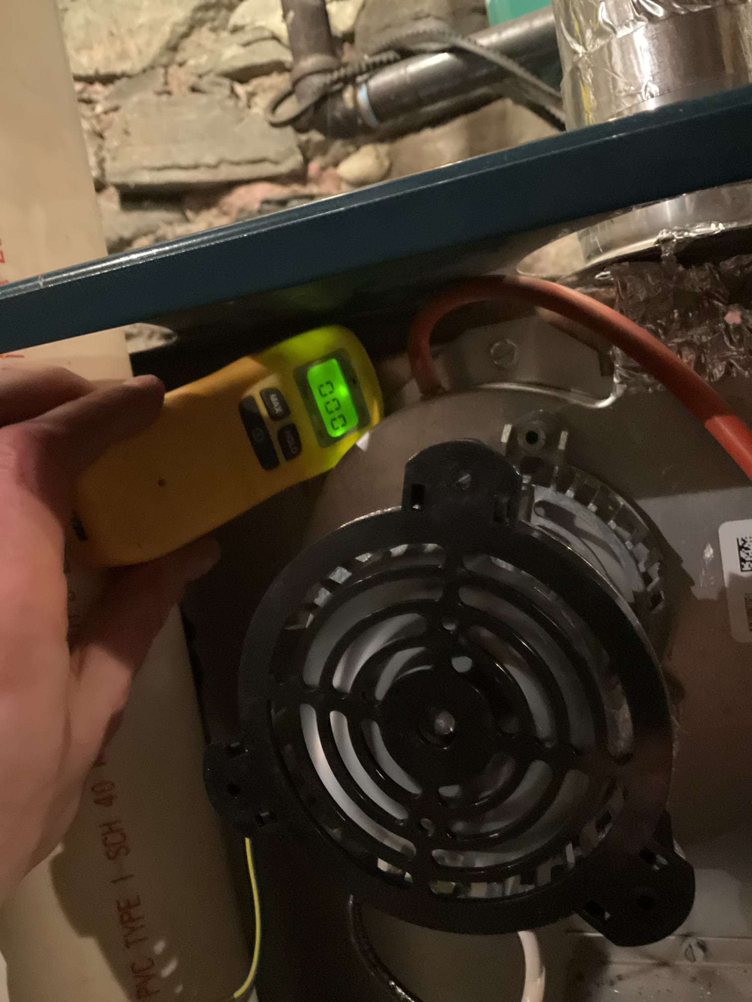 Arrived on site to replace draft inducer fan motor. We started by turning off the power supply to the boiler and then removed the old fan motor. Replaced it with the new one. Rewired motor and sealed connection to the exhaust. Test ran boiler to check for any CO leaks. No leaks present. Motor and boiler both sound good at this time. 

Thank you for your business!