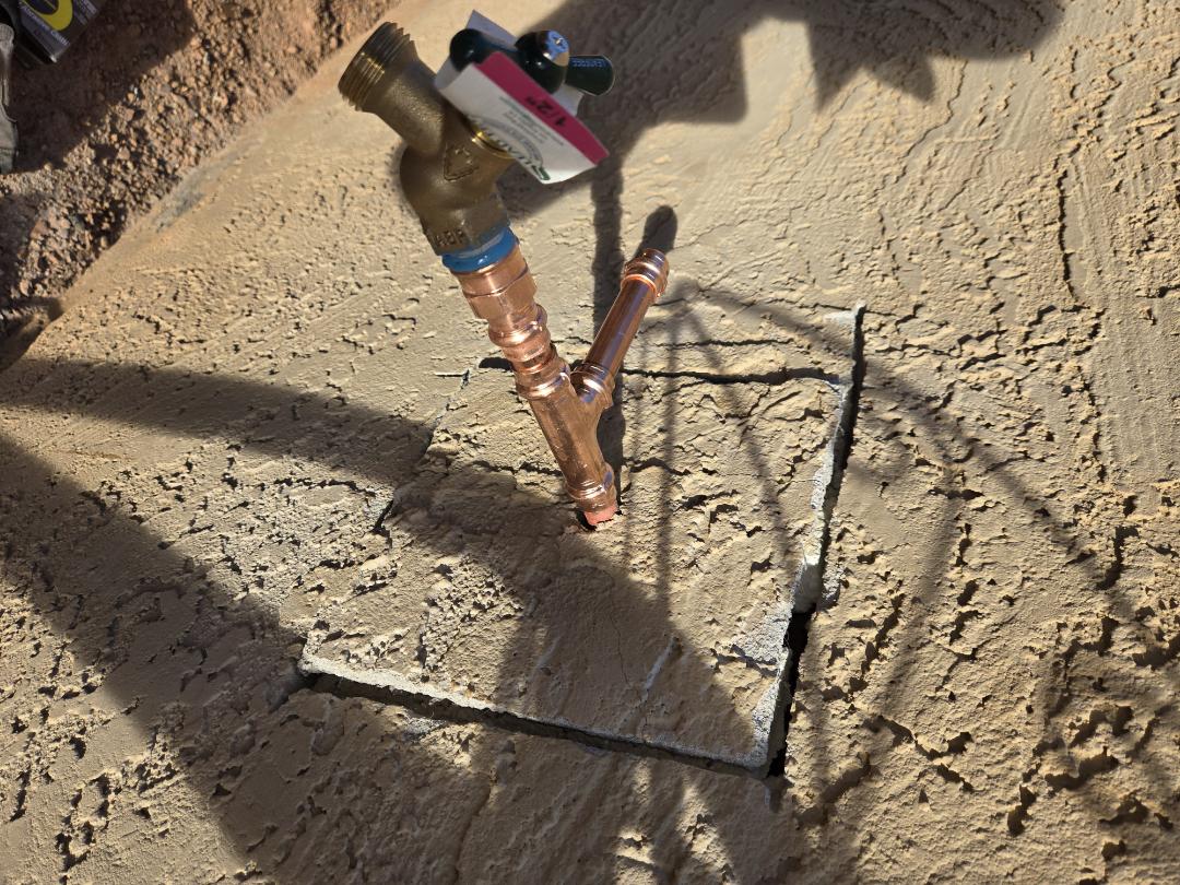 water heater service hose bib replacement 