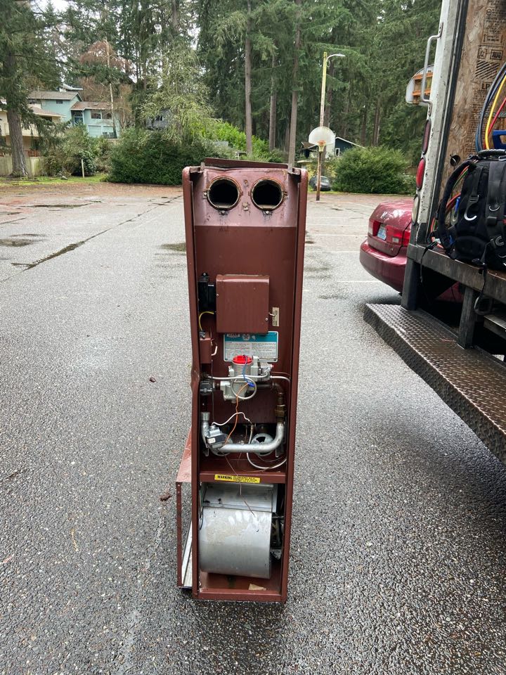 New furnace installation