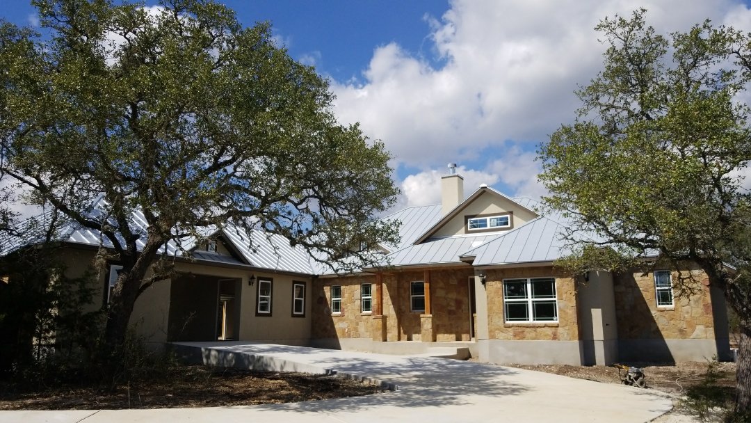 Spring Branch, TX - New construction metal roofing Spring Branch, TX - New construction metal roofing