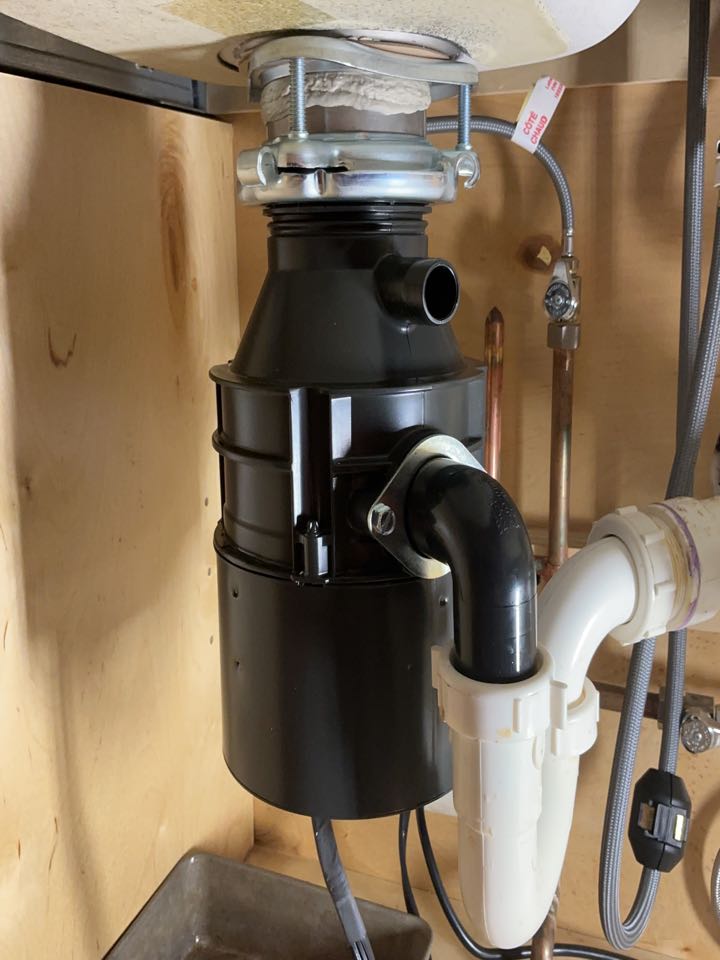 Garbage disposal replacement and hydrojet drain cleaning in Westmont