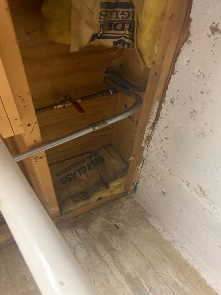 Installed isolation valve in downers grove