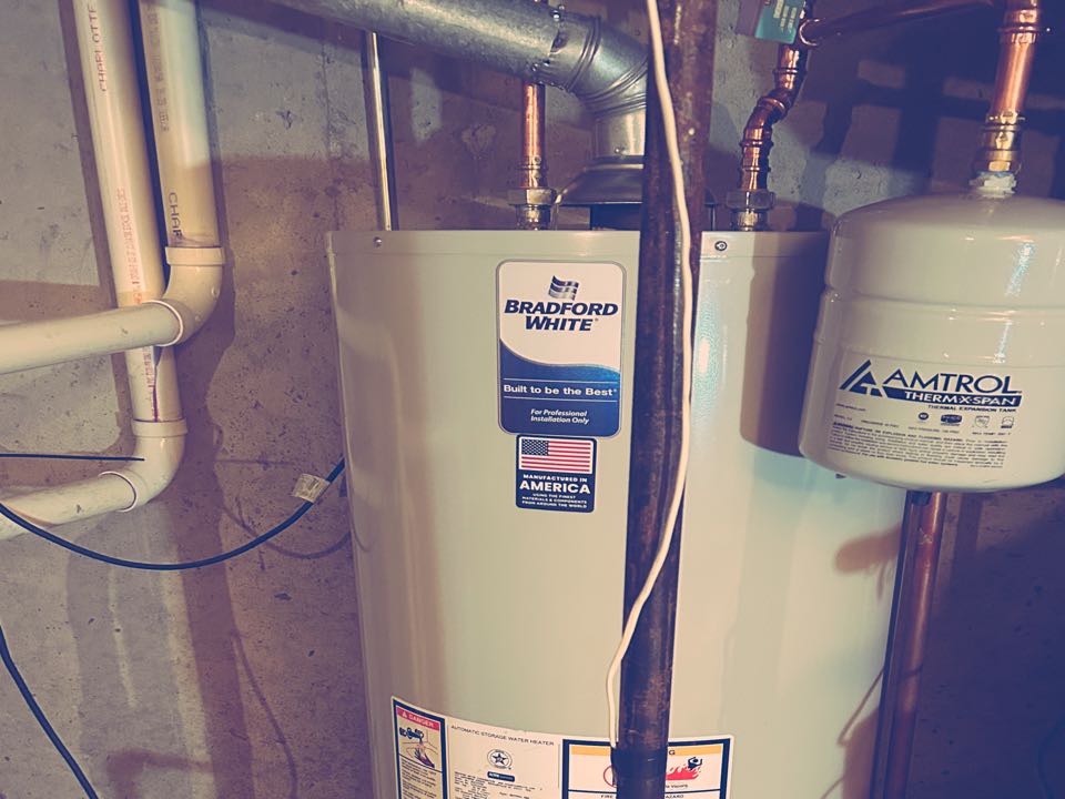 Water heater replacement in Darien