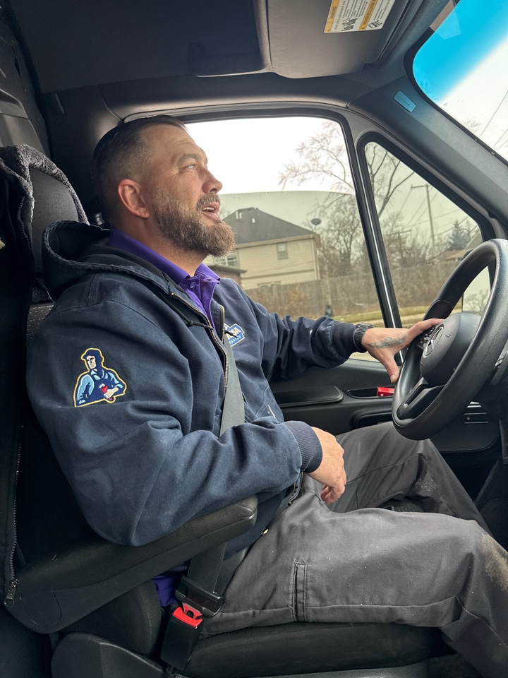 Heading to Woodridge to look at sewer back up 