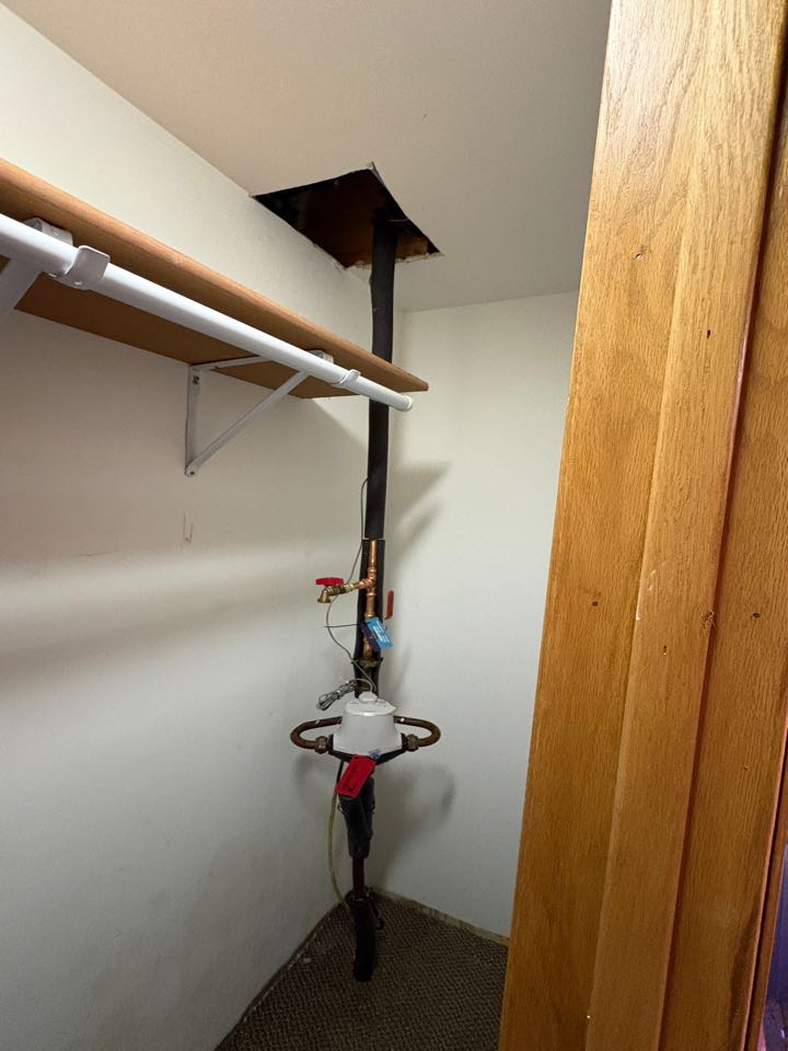 Replaced hose Bibb and added proper isolation valves for entire home and for hose Bibb