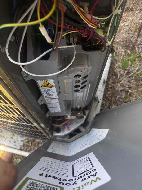 Completed member maintenance on a 2-year-old single-zone HVAC system located in the attic of a 2,347 square foot residence. Performed comprehensive inspection of both indoor air handler and outdoor condensing unit, verifying proper operation of all components including electrical connections, refrigerant levels, and airflow. System is operating within manufacturer specifications with no deficiencies noted; all safety controls and electrical connections were inspected and found secure.