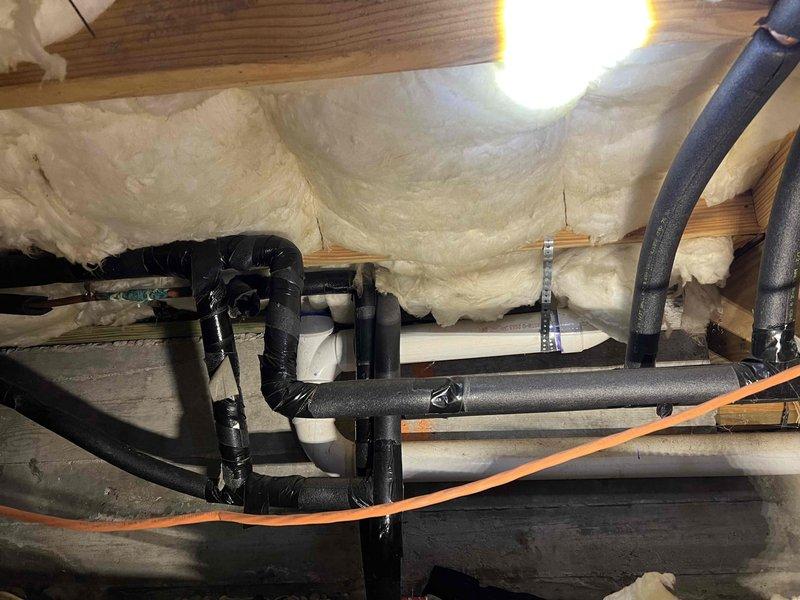 Responded to a toilet stoppage in a bedroom bathroom. Upon inspection, found the toilet bowl obstructed and filled with excessive amounts of toilet paper causing the blockage. Successfully cleared the stoppage using appropriate drain cleaning equipment and restored proper drainage and flushing function to the fixture.