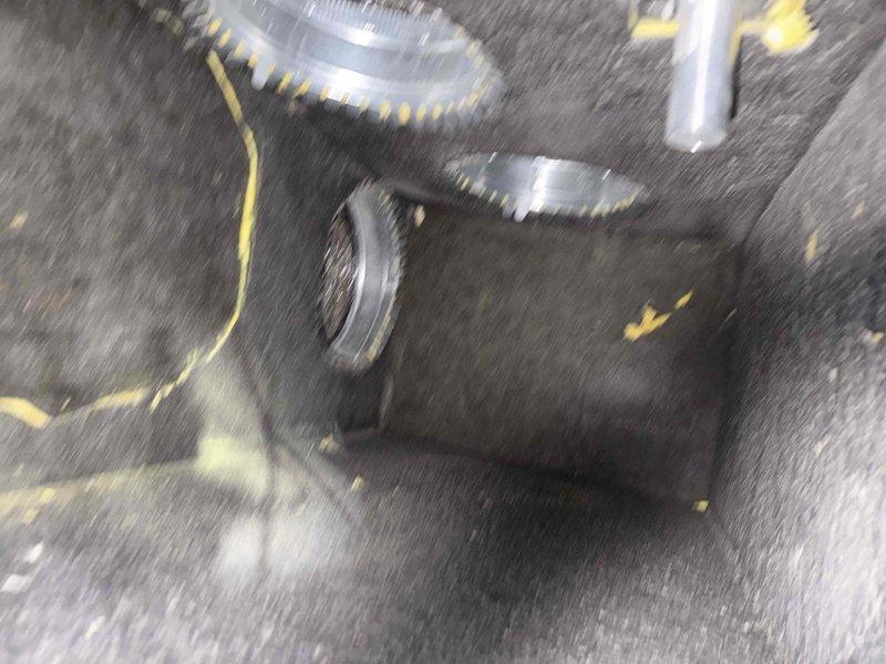 Responded to warranty callback for high-pitched noise originating from attic-mounted HVAC system during blower operation. Accessed attic to inspect less than one-year-old system that had previous warranty work including supply plenum replacement and zone damper enlargement from 12" to 14". Performed diagnostic assessment of ductwork, blower assembly, and plenum connections using digital measurement equipment, recording static pressure reading of 505 CFM at supply plenum. Inspected insulated ductwork and refrigerant lines for vibration points or contact with structural members that could generate audible noise during airflow. System remains under manufacturer warranty; documented findings and recommended follow-up for noise source identification and resolution.