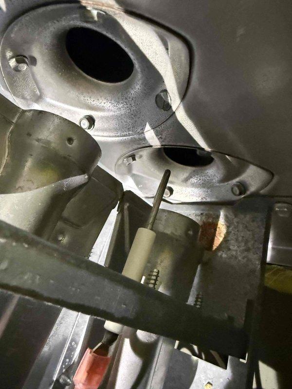 Returned to complete previous work on HVAC system. Accessed blower assembly and motor compartment, performed necessary adjustments and connections to blower motor and electrical components. System inspected for proper operation with all components secured and functioning as designed.