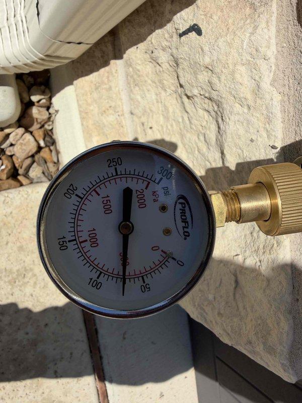 Responded to service lead for furnace gas valve and pressure inspection. Upon arrival, accessed heating system and performed comprehensive gas pressure testing at the furnace unit. Utilized calibrated pressure gauge to measure gas supply pressure at the appliance, confirming readings at the gas valve inlet. Verified proper gas pressure levels were within manufacturer specifications for safe and efficient furnace operation. Inspected gas valve assembly for proper function and operation. Documented equipment conditions and pressure readings with photographic evidence. System found to be operating within normal parameters. No immediate repairs or adjustments required at time of inspection.