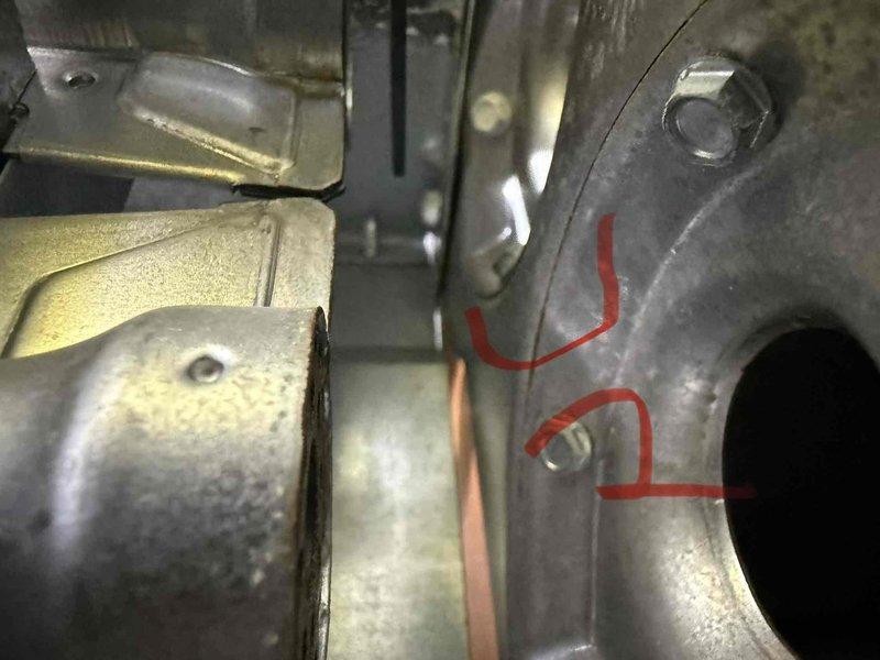 Returned to site to inspect the gas furnace and documented findings. Inspection of the burner assembly and flue/inducer components revealed sooty residue at the burner opening and heavy rust and corrosion on the gas supply piping and brass fittings at the gas valve assembly. Marked affected areas on the flue/inducer flange for follow-up, and recommend replacement of the corroded gas piping and fittings to ensure safe operation.