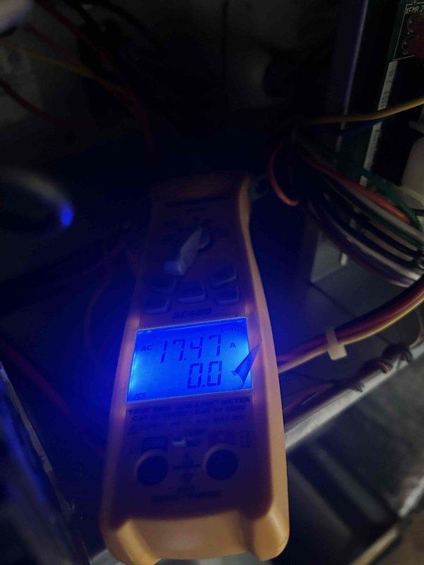 Performed heating-season maintenance on two indoor air handler systems and verified proper operation in heating mode, including measuring amp draw on the electrical components. The outdoor heat pump units were inaccessible and could not be serviced. Visible microbial growth was observed on both systems, which may reduce indoor air quality and aggravate asthma-like symptoms. No condensate drain pan treatment was present on either system; recommended installing treatment to keep the drain lines clear for six months.
