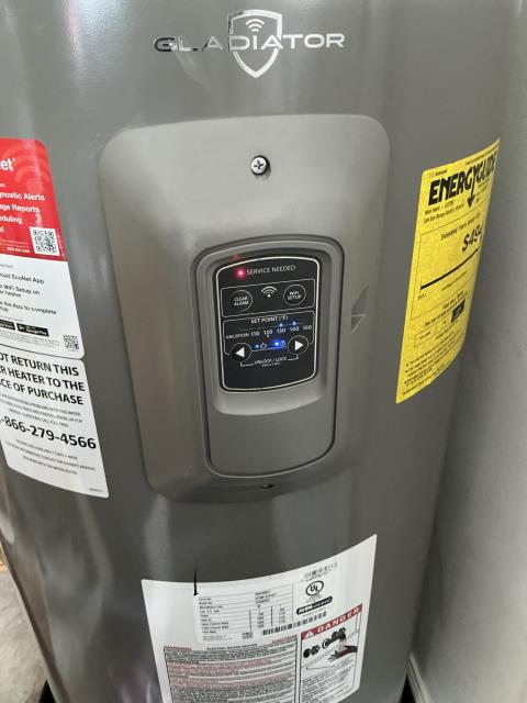 I replaced the customer supplied thermostat for the water heater.