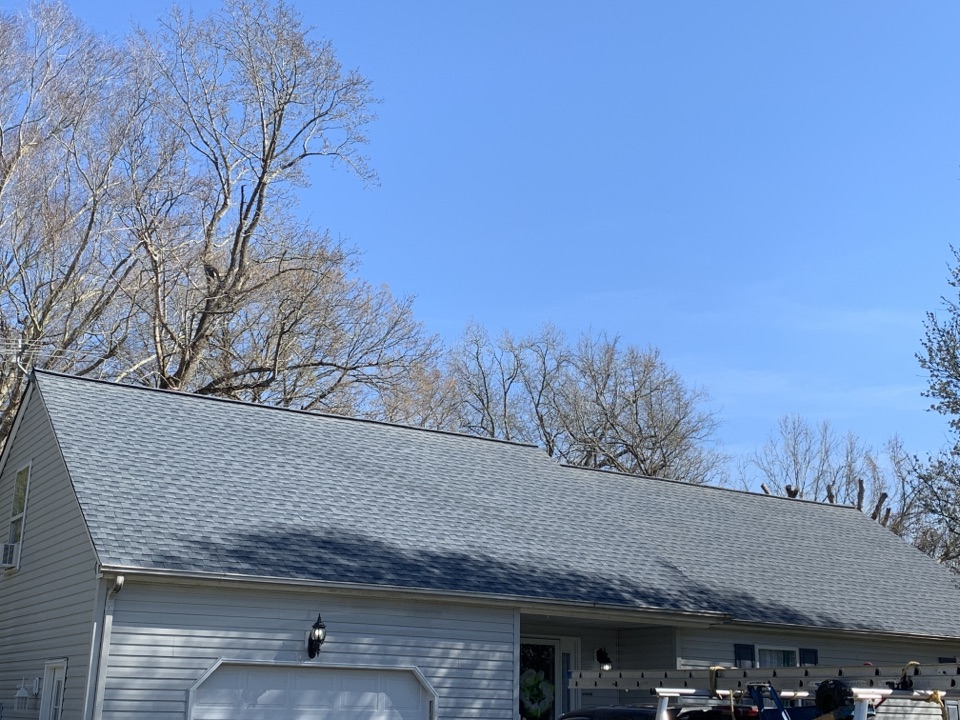 Suffolk, VA - Complete roof replacement with GAF Timberline Hd biscayne blue provide weather stop warranty lifetime Suffolk, VA - Complete roof replacement with GAF Timberline Hd biscayne blue provide weather stop warranty lifetime