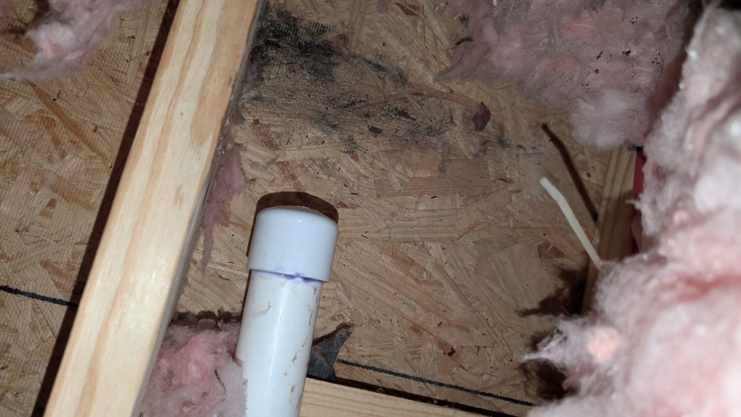 It was a pleasure capping off this drain line leading up to one of this customer's shower