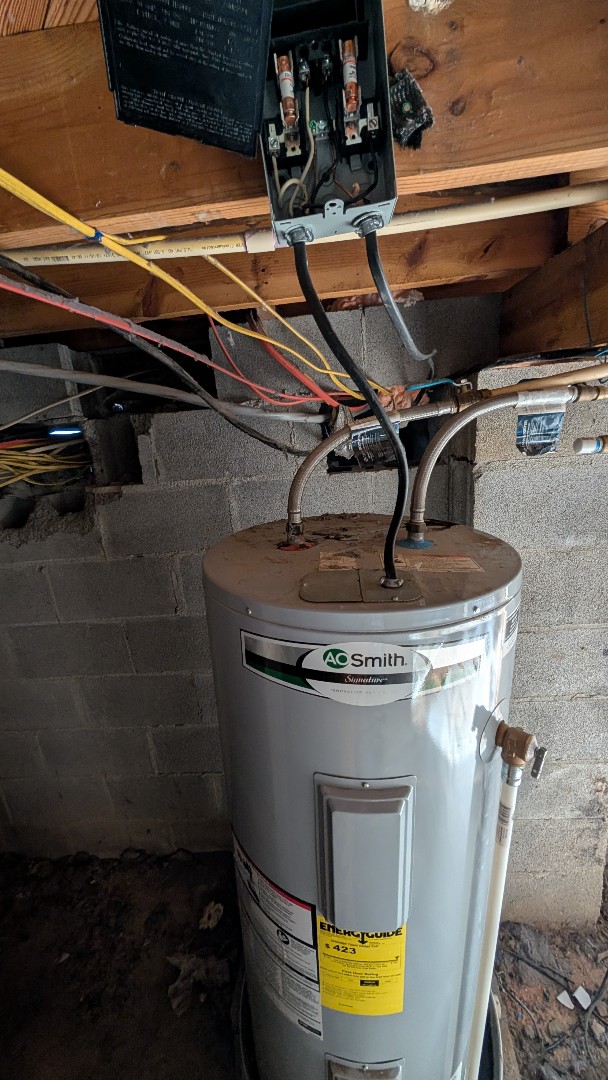 It was a pleasure putting fuses on this water heater
