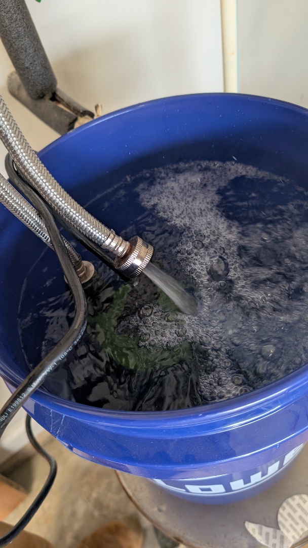 It was a pleasure getting this yearly maintenance setup and water heater flush on this tankless unit for this wonderful customer