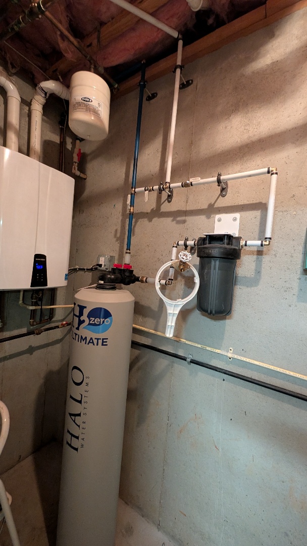 It was a pleasure installing this water filtration system for this wonderful customer