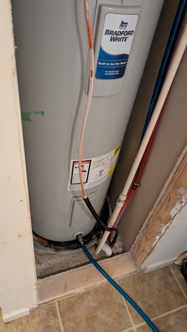 It was a pleasure performing this water heater flush for this wonderful customer