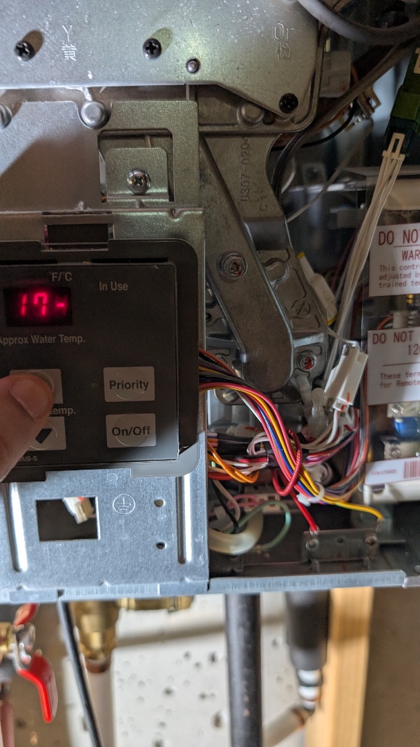 It was a pleasure diagnosing this tankless unit