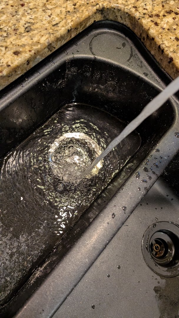 It was a pleasure to unclog these customer garbage disposal side of the sink