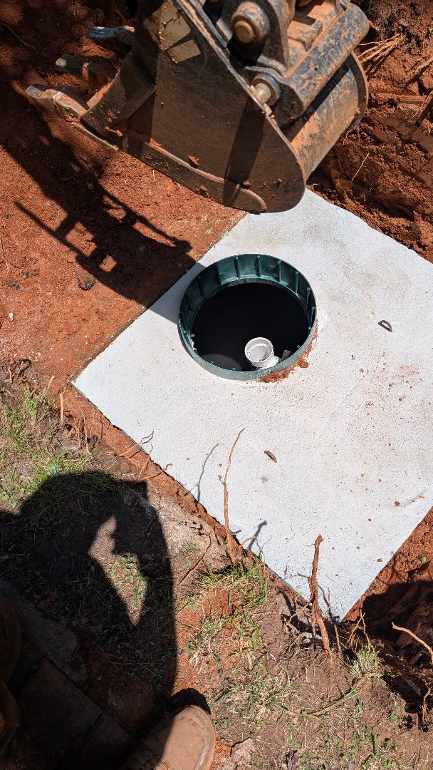 It was a pleasure getting the septic riser installed for this wonderful customer