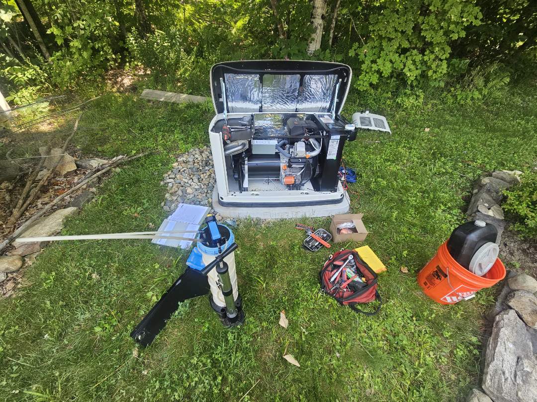 gen service
tightening rockers 14kw
check batt and propane
spark plugs and air filter change