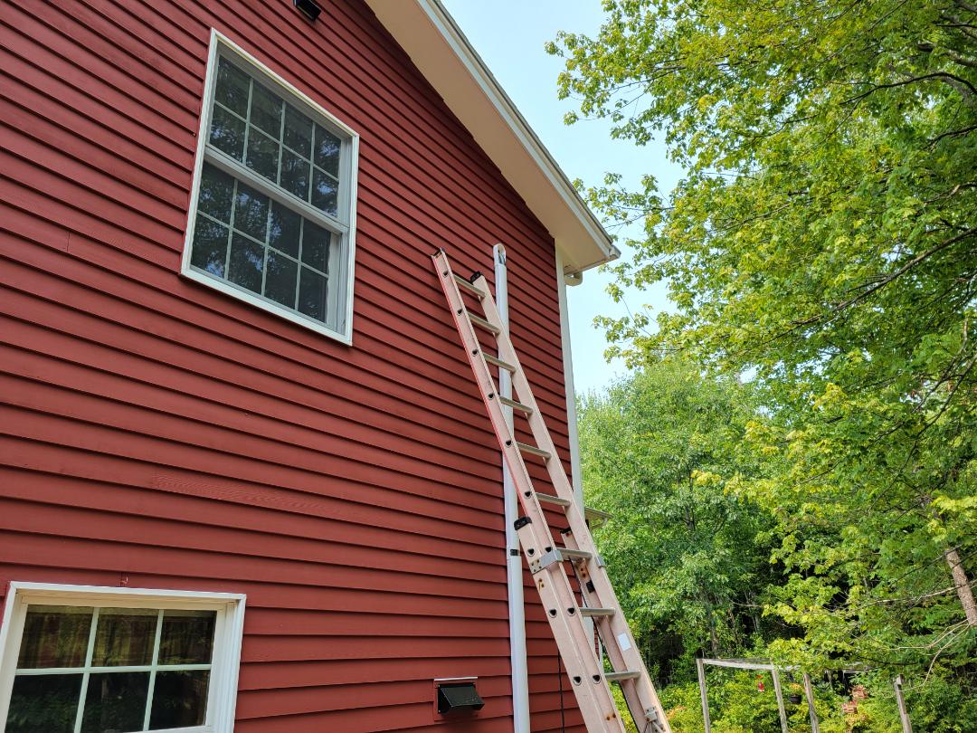 Install of a 3.5 ton Haier Heat pump today. tomorrow run the power and get things going Wednesday. 