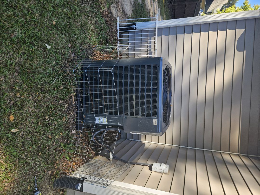 completed the fall maintenance.  Goodman split heat pump, whole house system. 

checked and tested the heat and all heating components.  system checks great at this time and no issues to be reported. 
