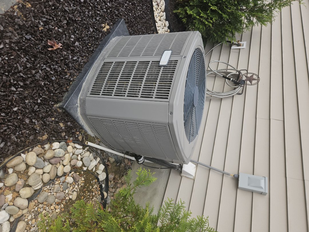 fall heating maintenance for the HVAC Protection Pledge. 

Trane split heat pump, whole house system, two zones. 

completed the heating maintenance.  checked and tested all components. 

during the check, found that the heat is not running properly.  determined that the outdoor txv has failed and is not allowing the proper flow of refrigerant needed to heat as designed. 

will need to replace the outdoor txv 

