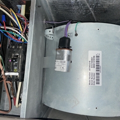 annual heater and cooling inspection. preventative maintenance inspection. 
washed coil. drain line cleaning.