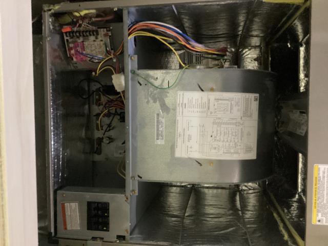 A well maintained Carrier HVAC heat pump system
