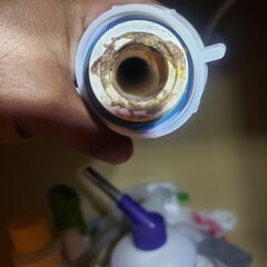 Air conditioning system is not cooling. Repair to a/c drain line. Found that the primary drain line was clogged. Removed water out of the secondary drain pan and cleared out the primary drain line from under the bathroom sink. 