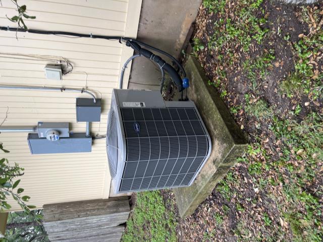 Air conditioning inspection and evaluation. Voltage enhancement system is on the lower end of the factory specifications. wash condenser coil. replacement of the voltage enhancement system recommendation. cleaning of indoor air conditioner unit  