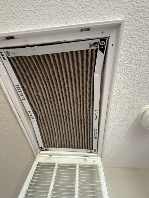 Air conditioning coil is dirty. fan motor is not running. voltage enhancement system is out range. replace voltage enhancement system. filter replacement. coil cleaning. Air conditioner repair completed.