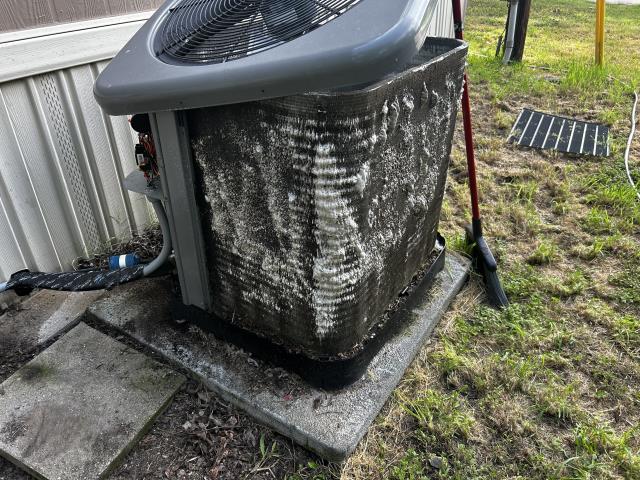 AC system is running but not cooling. Air Conditioning service repair to Rheem ac unit. 