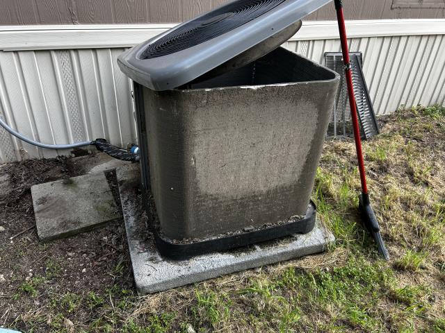 AC system is running but not cooling. Air Conditioning service repair to Rheem ac unit. 