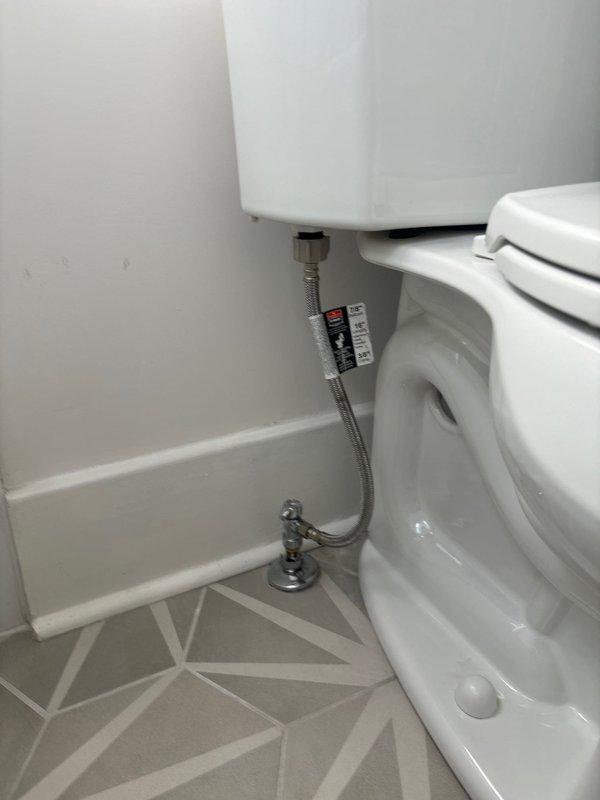 Responded to service call for a leaking toilet despite previous seal replacement. Upon inspection, identified water seepage at the junction between toilet base and flooring. Replaced wax ring seal, verified proper installation of supply line, and tested for leaks after reassembly. Toilet now functioning properly with no signs of leakage.