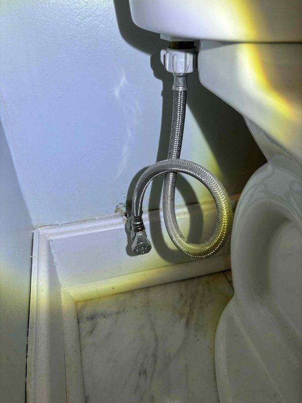 Completed plumbing preventive maintenance inspection of residential property. Inspected bathroom plumbing fixtures including toilet supply line connections and under-sink water supply lines, confirming proper installation and secure fittings. Examined HVAC system components including condensate drain lines, insulated ductwork, and drain pan assembly to verify proper drainage and prevent potential water damage. All accessible plumbing connections, supply lines, and drainage systems were visually inspected and found to be functioning properly with no immediate concerns noted at time of service.
