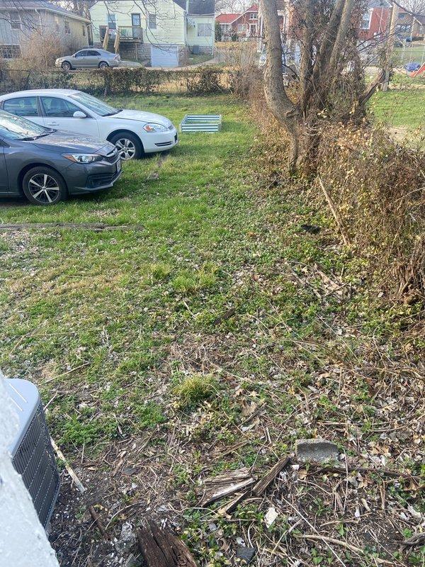 Conducted on-site assessment for sump pump installation at residential property. Evaluated exterior drainage conditions in yard area and inspected interior basement storage space to determine optimal pump placement and discharge routing requirements.